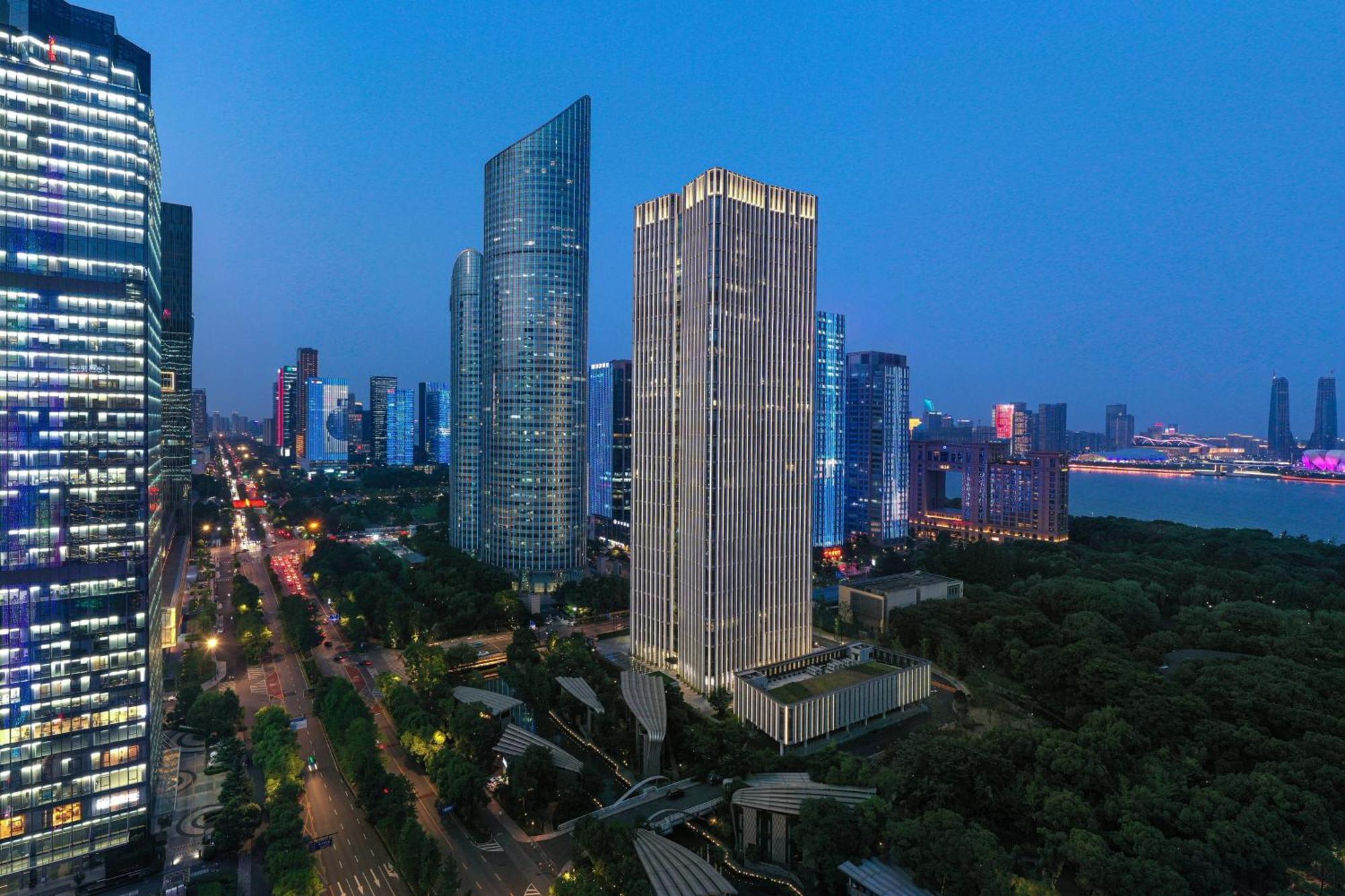 Courtyard By Marriott Hangzhou Qianjiang Exteriör bild